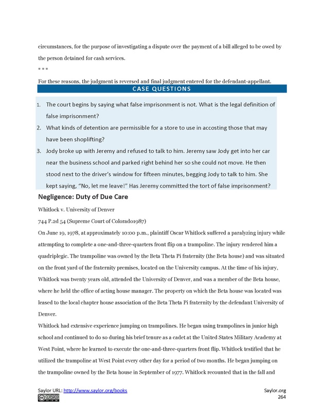 Business Law and the Legal Environment - Page 264
